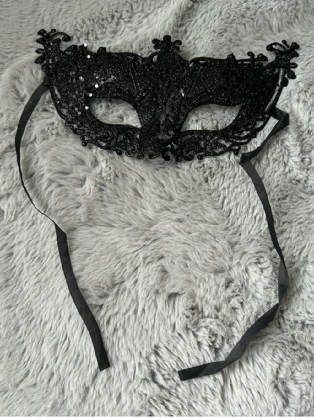 🌸Black Lace Venetian Eye Mask - Elegant Women's Accessory